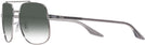 Aviator,Square Gunmetal Ray-Ban 3699 w/ Gradient Progressive No Line Reading Sunglasses View #3
