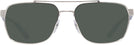 Aviator,Rectangle Silver Ray-Ban 3701 Progressive No Line Reading Sunglasses View #2