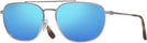 Aviator Gunmetal Ray-Ban 3708 w/ Mirror Progressive No Line Reading Sunglasses View #1