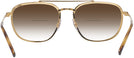 Aviator Gold Ray-Ban 3708 w/ Gradient Bifocal Reading Sunglasses View #4