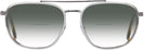 Aviator Gunmetal Ray-Ban 3708 w/ Gradient Bifocal Reading Sunglasses View #2