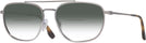 Aviator Gunmetal Ray-Ban 3708 w/ Gradient Bifocal Reading Sunglasses View #1