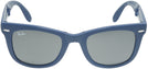 Wayfarer Blue Ray-Ban 4105 Sunglasses View #3