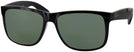 Wayfarer Black Ray-Ban 4165 Justin Classic Progressive No Line Reading Sunglasses View #1