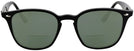 Square Black Ray-Ban 4258 Bifocal Reading Sunglasses View #2