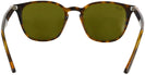 Square Light Havana Ray-Ban 4258 Sunglasses View #4