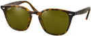Square Light Havana Ray-Ban 4258 Sunglasses View #1