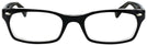 Rectangle Black on Transparent Ray-Ban 5150 Computer Style Progressive View #2