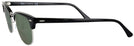 ClubMaster Shiny Black Ray-Ban 5154L Clubmaster Optics Bifocal Reading Sunglasses View #3