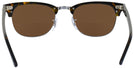 ClubMaster Dark Havana Ray-Ban 5154 Bifocal Reading Sunglasses View #4