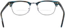ClubMaster Stripped Blue/Grey Ray-Ban 5154 Bifocal View #4