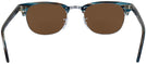 ClubMaster Stripped Blue/Grey Ray-Ban 5154 Bifocal Reading Sunglasses View #4