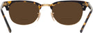 ClubMaster Yellow Havana Ray-Ban 5154 Bifocal Reading Sunglasses View #4