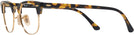 ClubMaster Yellow Havana Ray-Ban 5154L Clubmaster Optics Single Vision Full Frame View #3