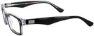Rectangle Black Ray-Ban 5206 Bifocal View #3