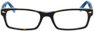 Rectangle Top Havana / Transparent Blue Ray-Ban 5206 Computer Style Progressive View #2