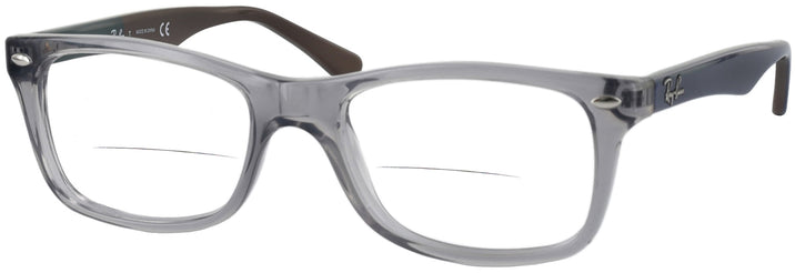 Wayfarer Grey Ray-Ban 5228 Bifocal View #1