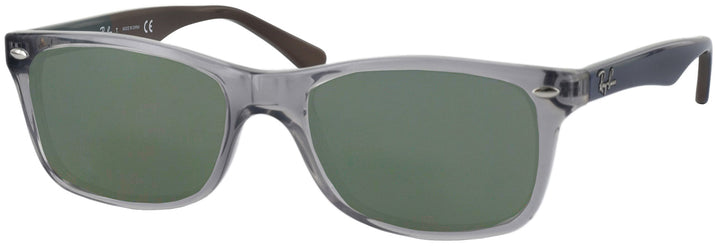 Wayfarer Grey Ray-Ban 5228 Progressive No Line Reading Sunglasses View #1
