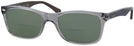 Wayfarer Grey Ray-Ban 5228 Bifocal Reading Sunglasses View #1