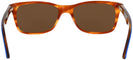 Wayfarer Light Brown Havana Ray-Ban 5228 Progressive No Line Reading Sunglasses View #4