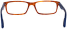 Rectangle Shiny Red Havana Ray-Ban 5277L Progressive No-Lines View #4