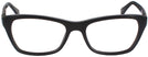 Rectangle Shiny Black Ray-Ban 5298 Progressive No-Lines View #2
