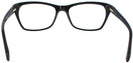 Rectangle Shiny Black Ray-Ban 5298 Progressive No-Lines View #4