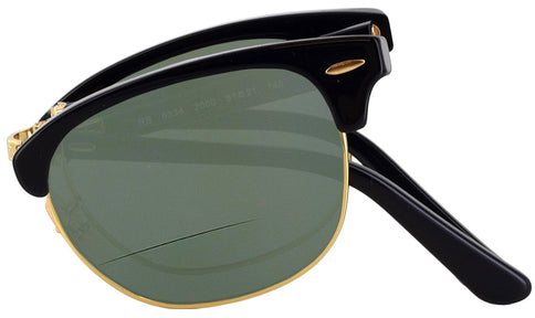   Ray-Ban 5334 Clubmaster Folding Optics Bifocal Reading Sunglasses View #1