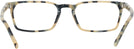 Rectangle Beige Havana Ray-Ban 5372 Single Vision Full Frame View #4