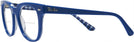 Square Blue On Vischy Blue/white Ray-Ban 5377 Bifocal View #3