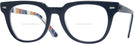 Square Blue On Stripes Orange/white Ray-Ban 5377 Bifocal View #1