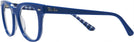 Square Blue On Vischy Blue/white Ray-Ban 5377 Progressive No-Lines View #3