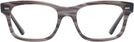 Rectangle Striped Grey Ray-Ban 5383L Progressive No-Lines View #2