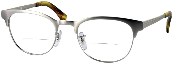 ClubMaster Matte Silver Ray-Ban 6317 Bifocal View #1