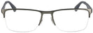 Square Matte Gunmetal Ray-Ban 6335 Computer Style Progressive View #2