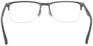 Square Matte Gunmetal Ray-Ban 6335 Computer Style Progressive View #4