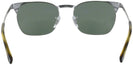 Square Gunmetal Ray-Ban 6386 Progressive No Line Reading Sunglasses View #4