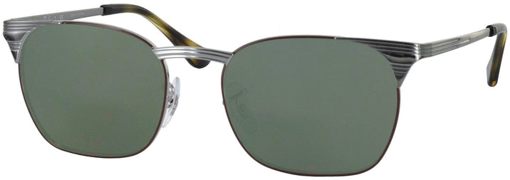 Square Gunmetal Ray-Ban 6386 Progressive No Line Reading Sunglasses View #1