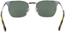Square Gunmetal Ray-Ban 6386 Bifocal Reading Sunglasses View #4