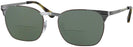 Square Gunmetal Ray-Ban 6386 Bifocal Reading Sunglasses View #1