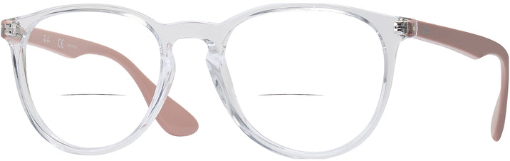 Square Transparent Ray-Ban 7046 Bifocal View #1
