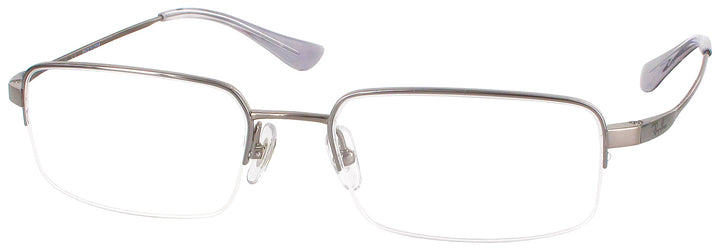 Rectangle Gunmetal Ray-Ban 8632 Computer Style Progressive View #1