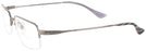 Rectangle Gunmetal Ray-Ban 8632 Bifocal View #3