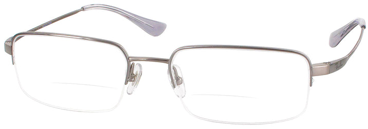 Rectangle Gunmetal Ray-Ban 8632 Bifocal View #1