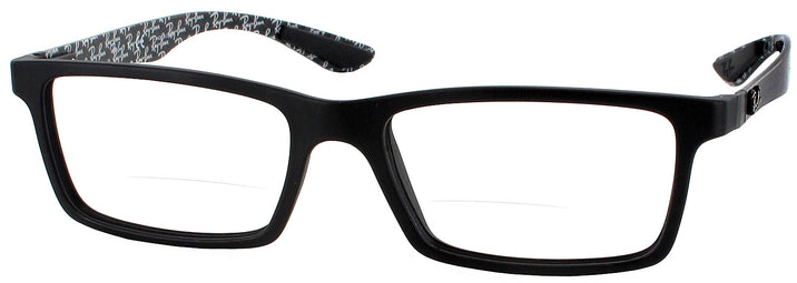 Rectangle Black Ray-Ban 8901 Bifocal View #1