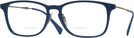 Square Transparent Light Blue Ray-Ban 8953 Bifocal View #1