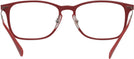 Square Light Red Graphite Ray-Ban 8953 Single Vision Full Frame View #4