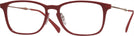 Square Light Red Graphite Ray-Ban 8953 Progressive No-Lines View #1