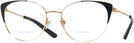 Cat Eye Shiny Gold Black Ralph Lauren 5111 Bifocal View #1