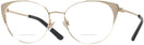 Cat Eye Shiny Pale Gold Ralph Lauren 5111 Bifocal View #1